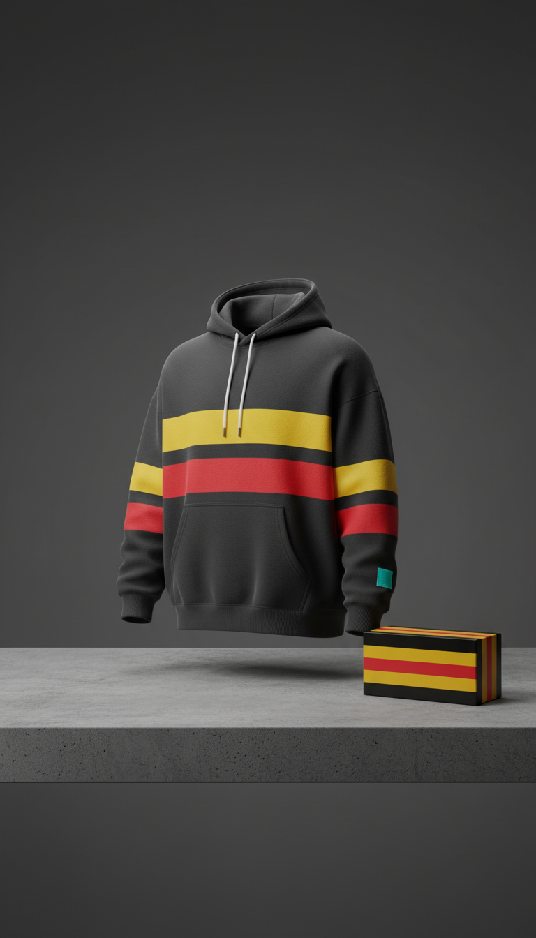 Sweat à capuche oversize édition drop