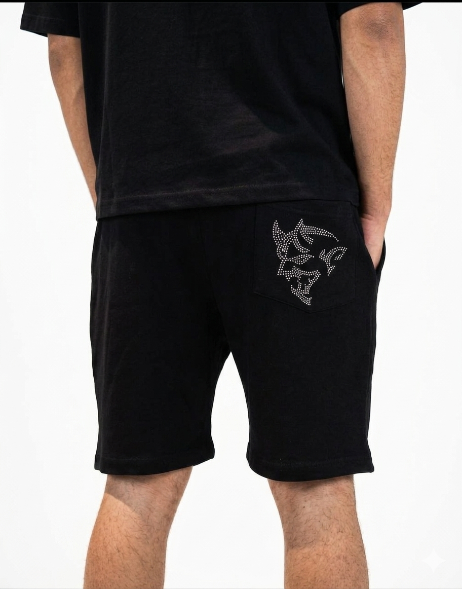 BLACK MAMBA HEAVYWEIGHT BOXY SET – Black